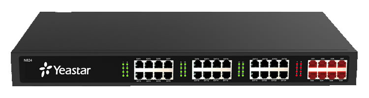 Yeastar Mypbx N824 ip e analogico Yeastar N824 centralino voip ibrido